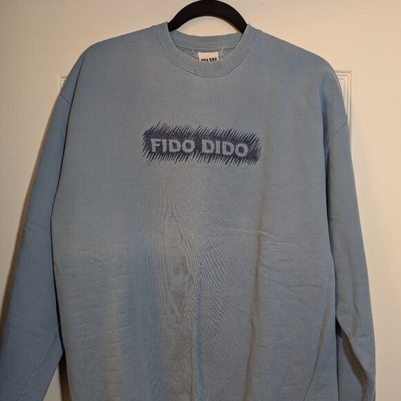 Vintage Very Rare 1985 Fido Dido Long Sleeve Sweatshirt w Discounted Shipping - Picture 1 of 3